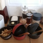 らーめん まつ☆うら - 席移動快諾からの卓上