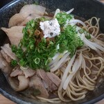 Ramemmatsuura - 焼さば醤油(大盛り)￥870+￥100