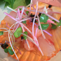 MAKIBI - 鯛のカルパチョトマトかき氷