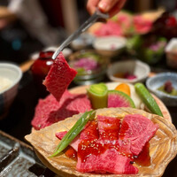 純和牛焼肉 無限亭。 - 