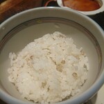 Kaoru Tsukesoba Sobana - 御飯～麦飯です