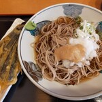 やしま - 冷しなす味噌おろし蕎麦