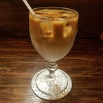 カフェ香咲 - アイスカフェオレ