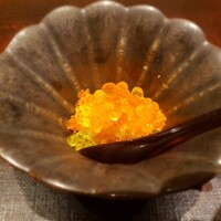 神楽坂 よこ田 - 黄金いくらととびこの小丼