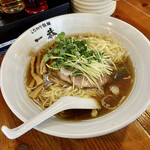 こだわり拉麺 一恭 - ラーメン中盛り+カイワレ