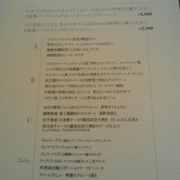 イタリア料理 Trattoria Mezzanino - コースメニュー