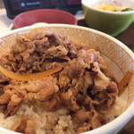 すき家 - 牛丼並ランチセット♫