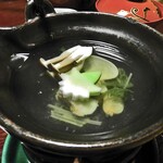 三景 - 夕食（海鮮土瓶蒸し）