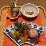 加賀屋 - 前菜盛り