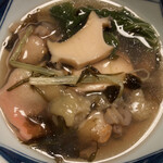 加賀屋 - いしる鍋の鮑など