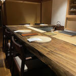 温石 - カウンター