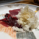 温石 - もちかつおの造り