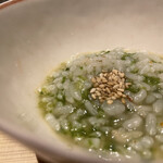 温石 - 浜名湖の青海苔とおじや自家製唐辛子味噌