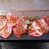 Binchoutan Yakiniku Tenten - 「松崎三種盛定食」の肉