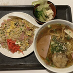 とき屋食堂 - ラーメンセット ¥950