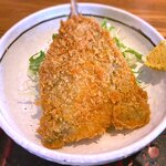 さくら本店 - (ﾗﾝﾁ)さくら定食 主皿：あじフライ　2021.9.21