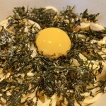 リ・カーリカランド - 発酵ペペロンチーノバターのスパゲッティ 卵黄と香味海苔