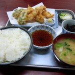 秀子 - なまずの天ぷら定食