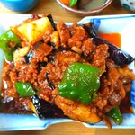 ミハラ キッチン - ■マーボー茄子定食