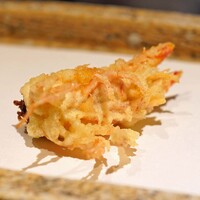 日本橋 蕎ノ字 - 車海老の頭　①