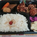 ほか弁　日本亭 - 和風からあげDX弁当¥520-