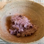 Konno Saketen - 赤玉蜀黍の土鍋ご飯