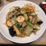 中國菜 裕華 - 五目焼きそば(広東風平麺) 1,188円