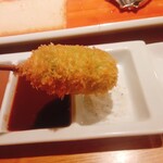 六覺燈 - エンドウ豆コロッケ 塩で