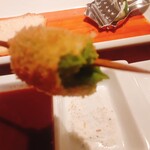 六覺燈 - エンドウ豆コロッケ