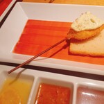 六覺燈 - 追加　シャケ　マスタードレモンで