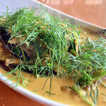 Spice&Dining KALA - 秋刀魚の旨味に柿の甘味の調和〜カーンと突き抜ける辛さにココナッツミルクの優しさ♡