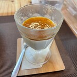 らぁ麺 桃の屋 - ほうじ茶プリン