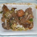 丸秀畜産 - 鶏もつ煮込み