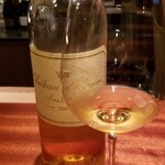 蒼 - お酒⑧シャトー・ディケム2007(貴腐ワイン、フランス)
      葡萄品種:セミオン80%、ソーヴィニオン・ブラン20%