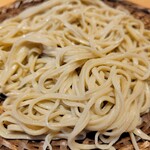 蕎麦 魯庵 - せいろ、アップ。