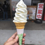 レストハウスあらふね - ソフトクリーム