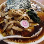 青島食堂 司菜 - 青島チャーシュー，自家製メンマ