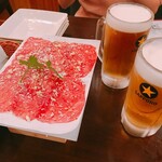 近江牛ステーキとがぶ飲みワイン ニクバルモダンミール 大津店 - 