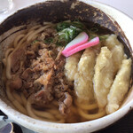 くまもと中央カントリークラブ - 肉ゴボウ天うどん