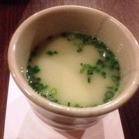 玄海 本店 - 鶏スープ２００円