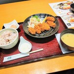 百菜 旬 - 料理写真:カキフライ定食[6個](¥1,188)