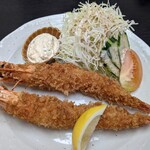 馳走屋 魚喜 - エビフライ