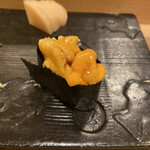 銀座鮨おじま - 赤白雲丹共演