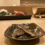 銀座鮨おじま - 目光の炙り