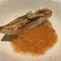 鮨まつもと - のどぐろの小どんぶり 新物のいくら