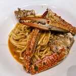 ヨーロッパ食堂 - 渡蟹のトマトクリームパスタ