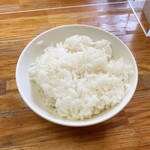 ラーメン六角家 - ライス。