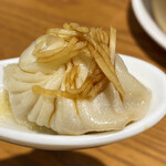 鼎泰豐 - 生姜とタレで本体食す