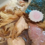 おおぜき中華そば店 - にぼしそばアップ