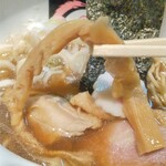 おおぜき中華そば店 - 穂先メンマリフト